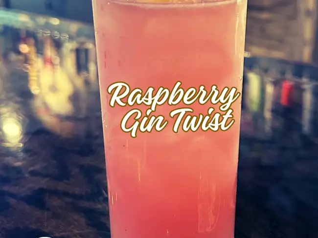 RASPBERRY GIN TWIST